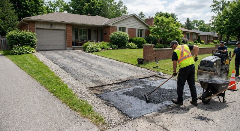 Blacktop Driveway Repair in Savannah, GA