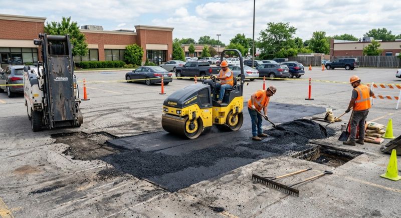 Commercial Pavement Repair in Savannah, GA