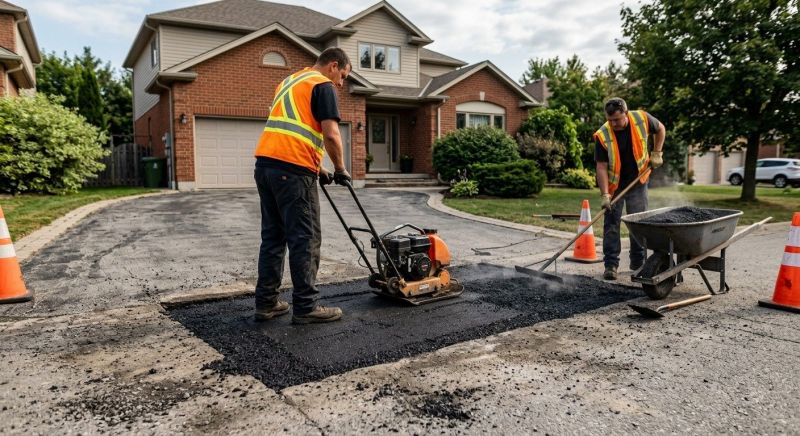 Driveway Asphalt Repair in Savannah, GA
