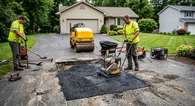 Driveway Patching Service in Little Rock, AR