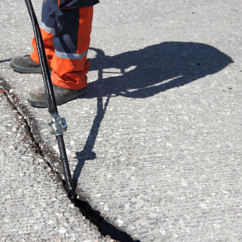 Road Crack Repair in Little Rock, AR
