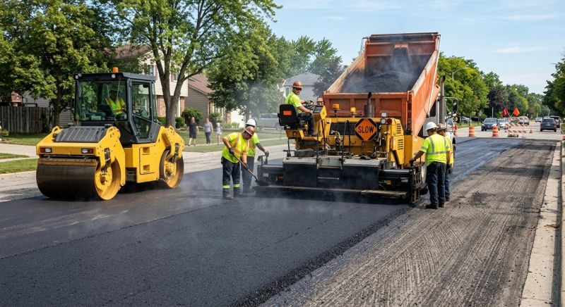 Subdivision Paving in Little Rock, AR