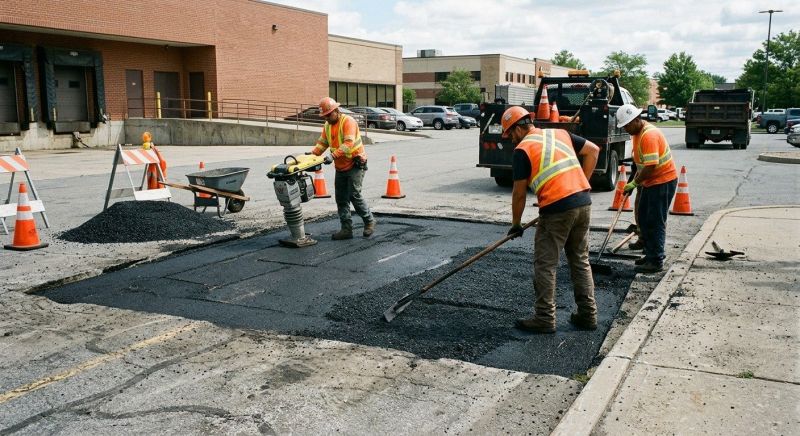 Asphalt Parking Lot Repair in Temecula, CA