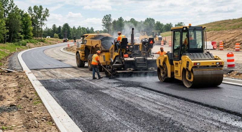 Asphalt Road Installation in Hilton Head Island, SC