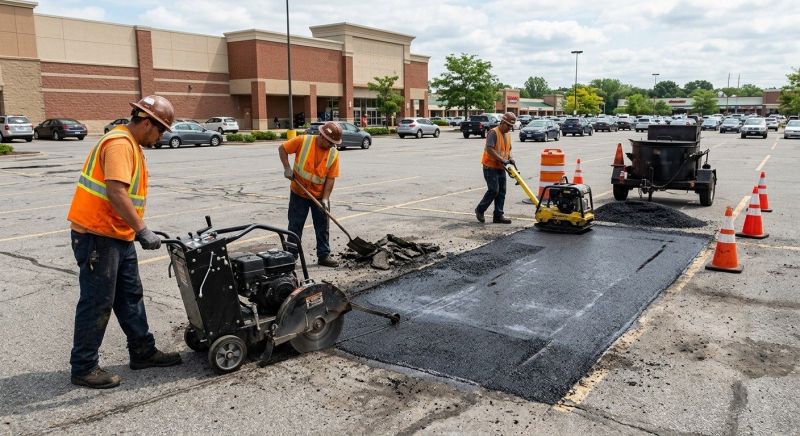 Church Parking Lot Repair in Fort Smith, AR