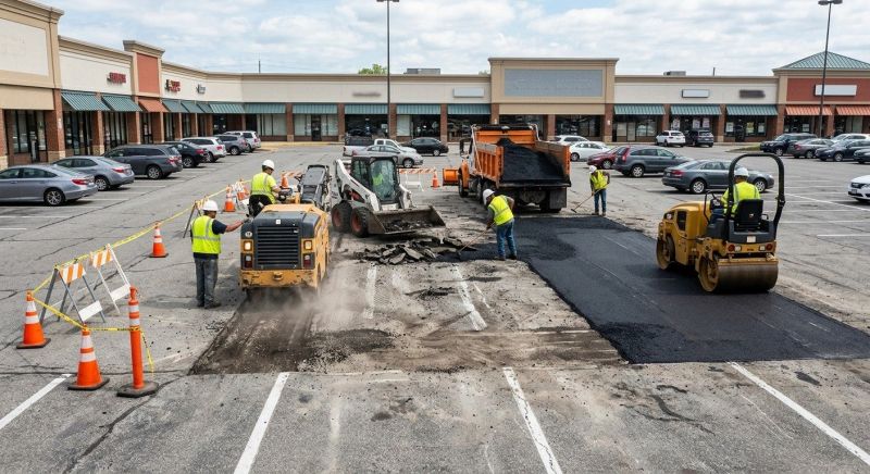 Church Parking Lot Repair in Temecula, CA