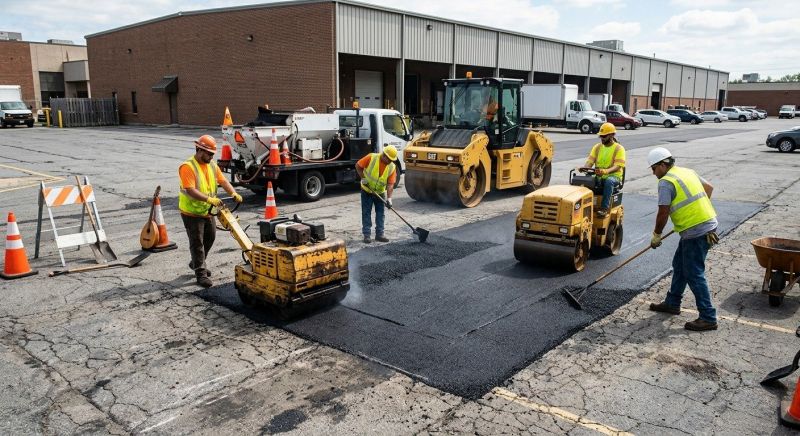 Commercial Paving Repair in San Diego, CA