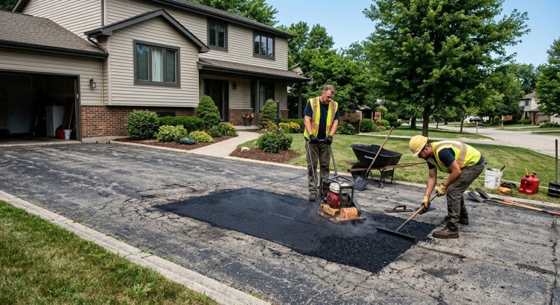 Driveway Blacktop Repair in Orange County, CA