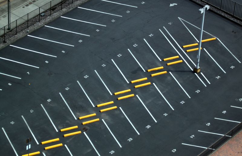 Parking Lot Installation in Little Rock, AR