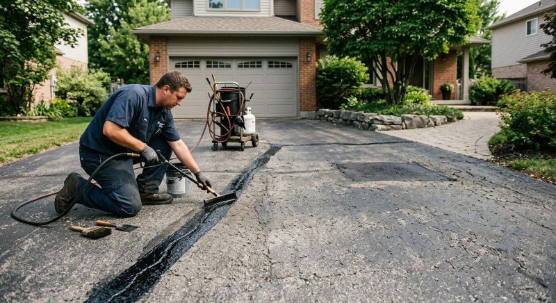 Residential Blacktop Repair in Little Rock, AR